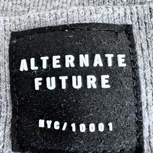 H&M Gray Beanie Alternative Future OS UNISEX - Picture 8 of 8